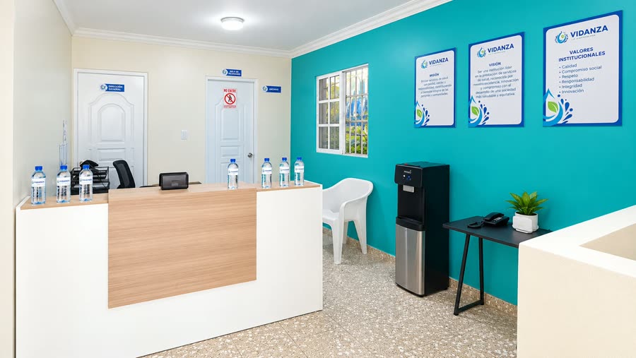 Oficina de atención de Agua VIDANZA